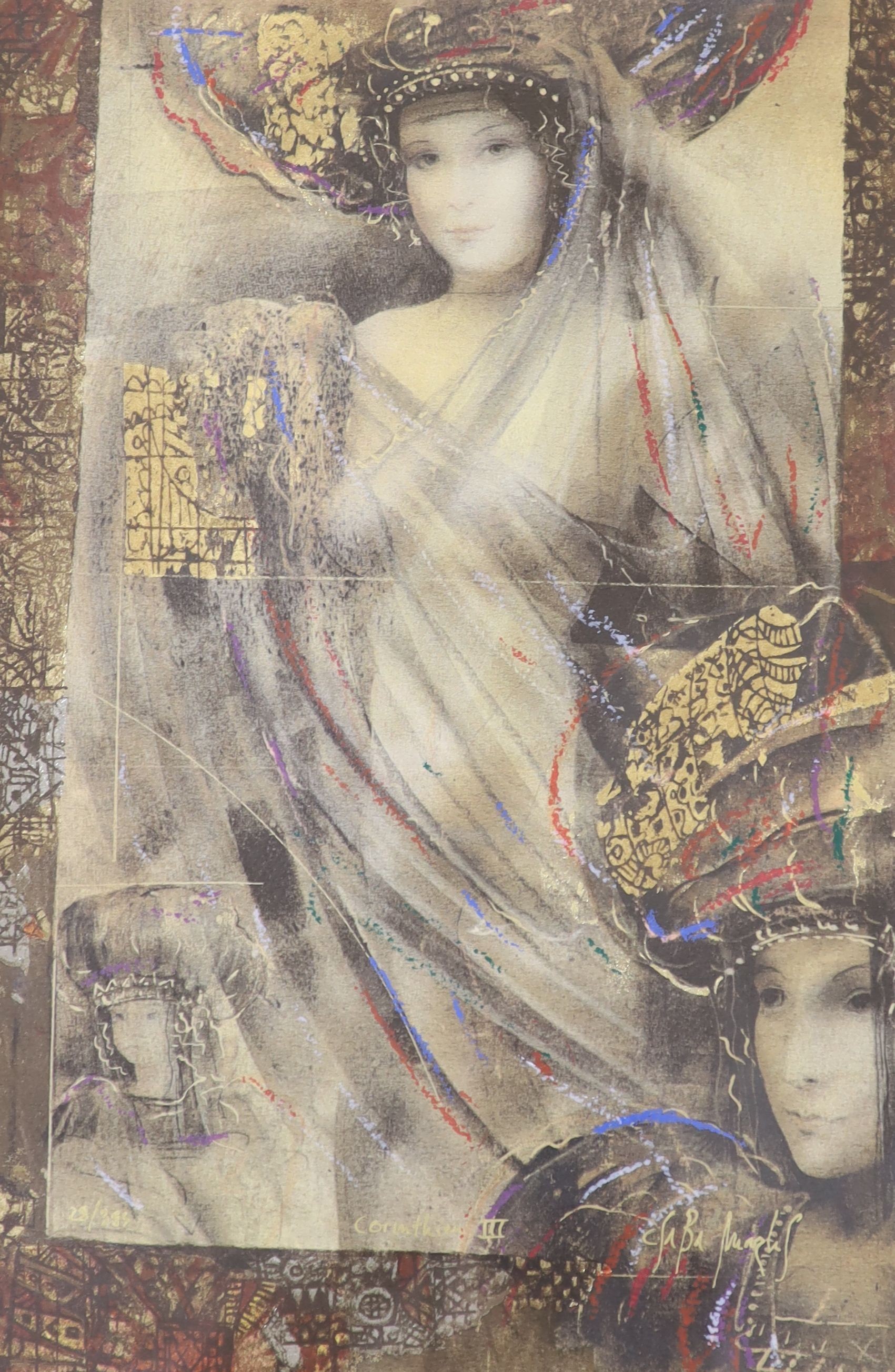 Csaba Markus (1952-), two limited edition prints, 'Cornithian III' and 'Lady of Alexandria', largest 46 x 84cm